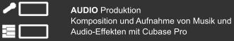 AUDIO Produktion Komposition und Aufnahme von Musik und  Audio-Effekten mit Cubase Pro